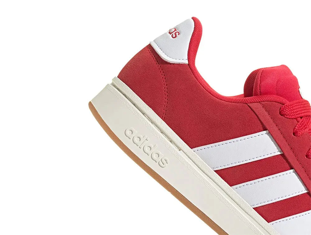 Zapatilla Adidas Grand Court Unisex Rojo - Blanco - Blockstore.cl