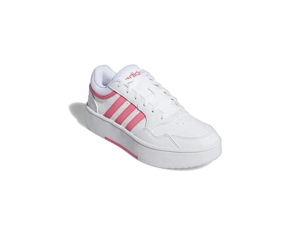 Zapatilla Adidas Hoops 3.0 Bold Cuero Mujer Blanco