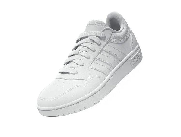 Zapatilla Adidas Hoops 3.0 Junior Mono Blanco