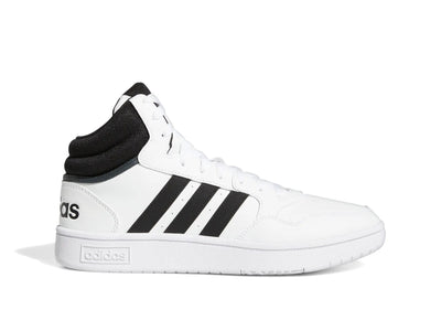 Zapatilla Adidas Hoops 3.0 Mid Hombre Blanco