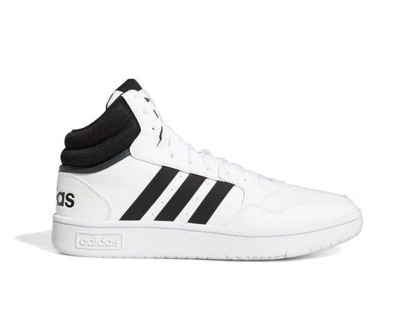 Zapatilla Adidas Hoops 3.0 Mid Hombre Blanco