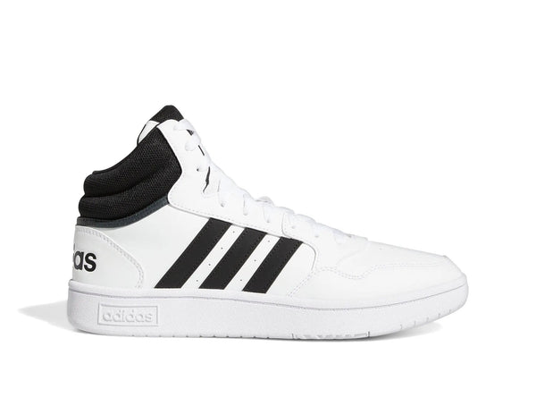 Zapatilla Adidas Hoops 3.0 Mid Hombre Blanco