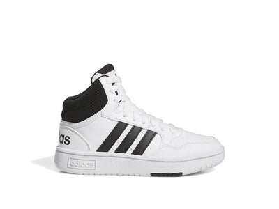 Zapatilla Adidas Hoops 3.0 Mid Junior Blanco