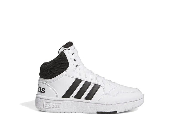 Zapatilla Adidas Hoops 3.0 Mid Junior Blanco