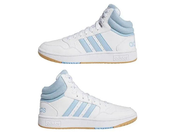 Zapatilla Adidas Hoops 3.0 Mid Mujer Blanco
