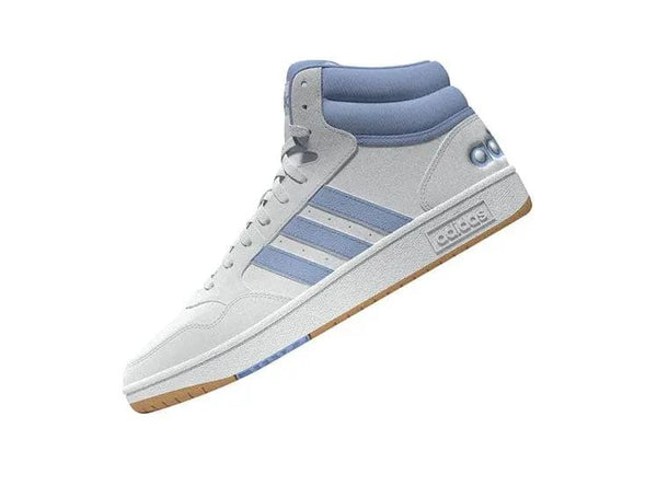 Zapatilla Adidas Hoops 3.0 Mid Mujer Blanco