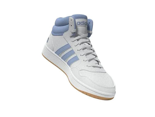 Zapatilla Adidas Hoops 3.0 Mid Mujer Blanco