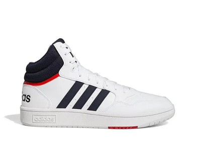 Zapatilla Adidas Hoops 3.0 Vintage Mid Hombre Blanco