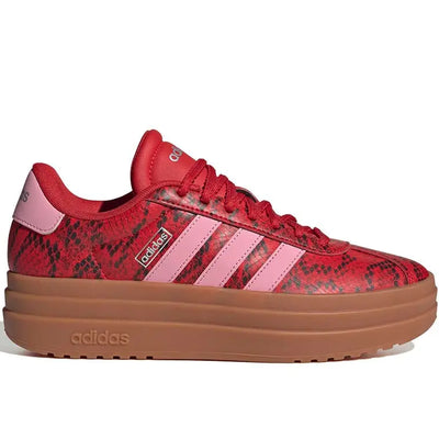 Zapatilla Adidas Vl Court Bold Mujer Rojo