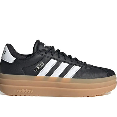 Zapatilla Adidas Vl Court Bold Plataforma Mujer Negro - Blanco - Suela Gum