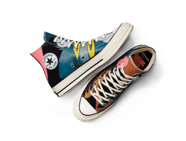 Zapatilla Converse Chuck 70 Hi Tom y Jerry Unisex Negro