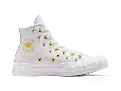 Zapatilla Converse Chuck 70 Studded Mujer Blanco