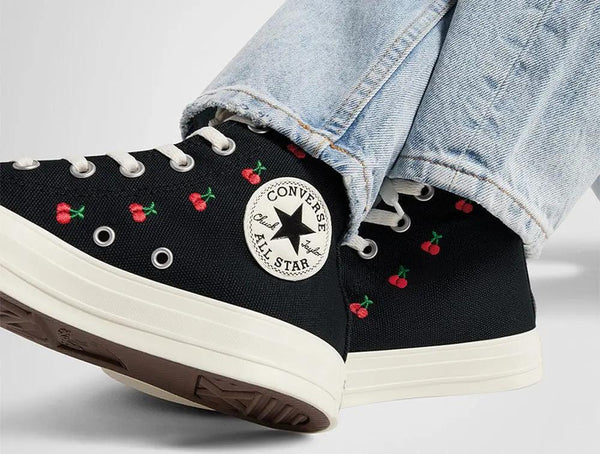 Zapatilla Converse Chuck Taylor All Star Cherry Mujer Negro