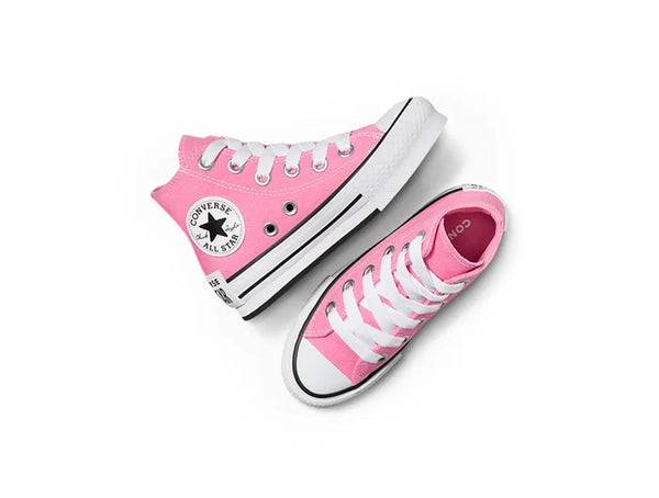 Zapatilla Converse Chuck Taylor All Star Eva Lift Hi Junior Rosado