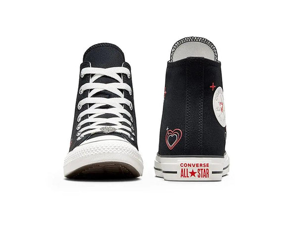 Zapatilla Converse Chuck Taylor Hi Mujer Negro