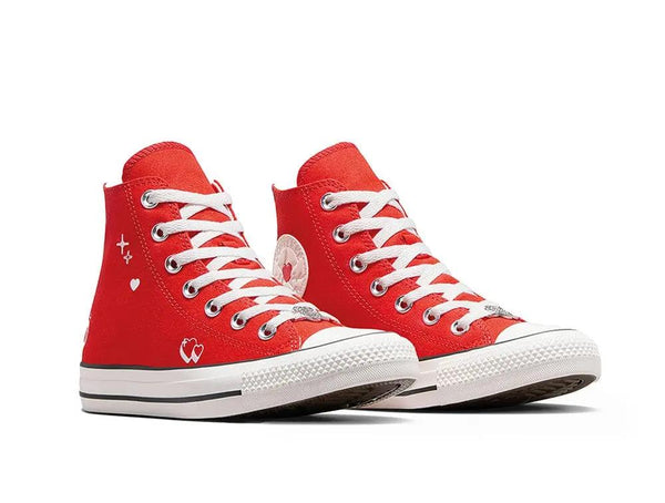 Zapatilla Converse Chuck Taylor Hi Mujer Rojo