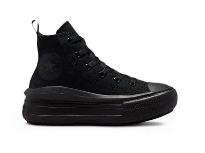 Zapatilla Converse Chuck Taylor Move Plataforma Junior Mono Negro