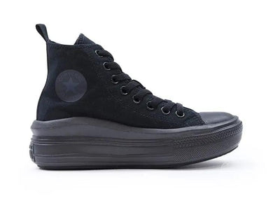 Zapatilla Converse Chuck Taylor Move Plataforma Mujer Mono Negro