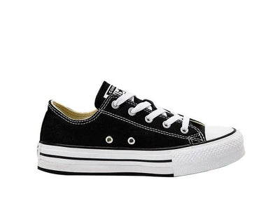 Zapatilla Converse Chuck Taylor Plataforma Junior Negro