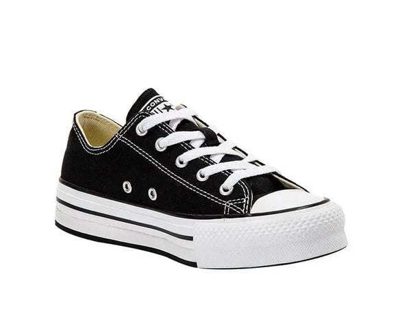Zapatilla Converse Chuck Taylor Plataforma Junior Negro