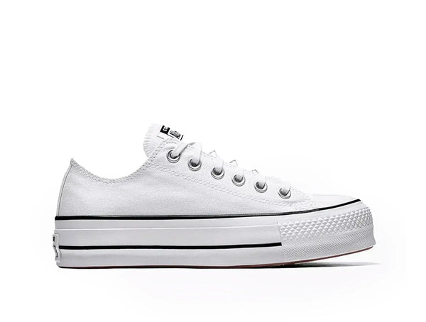 Zapatilla Converse Chuck Taylor Plataforma Mujer Blanco