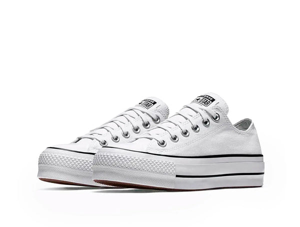 Zapatilla Converse Chuck Taylor Plataforma Mujer Blanco