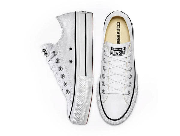 Zapatilla Converse Chuck Taylor Plataforma Mujer Blanco