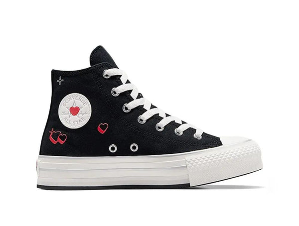 Zapatilla Converse Chuck Taylor Plataforma Mujer Negro
