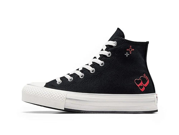 Zapatilla Converse Chuck Taylor Plataforma Mujer Negro