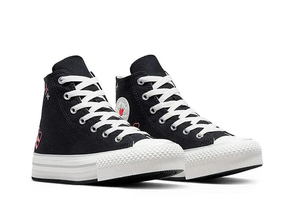 Zapatilla Converse Chuck Taylor Plataforma Mujer Negro