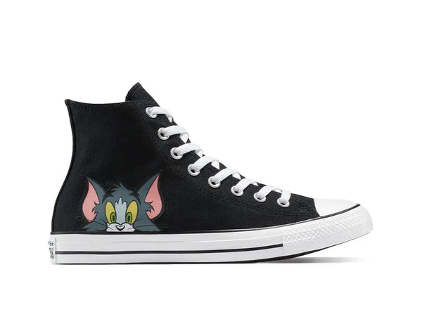 Zapatilla Converse Chuck Taylor Tom y Jerry Unisex Negro