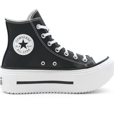 Zapatilla Converse Double Stack Mujer Negro