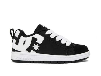 Zapatilla Dc Court Graffik Junior Negro