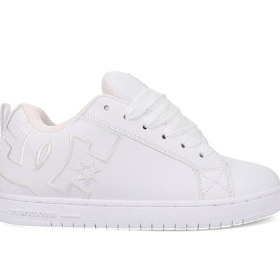 Zapatilla Dc Court Graffik Mujer Blanco