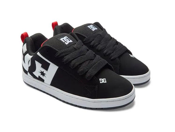 Zapatilla Dc Court Graffik Sq Hombre Negro
