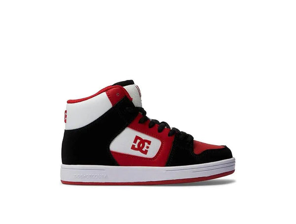 Zapatilla Dc Manteca 4 Hi Junior Rojo