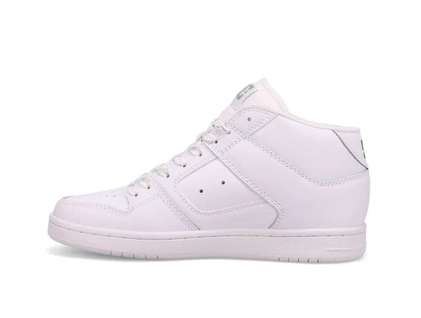 Zapatilla Dc Manteca 4 Mid Mujer Blanco