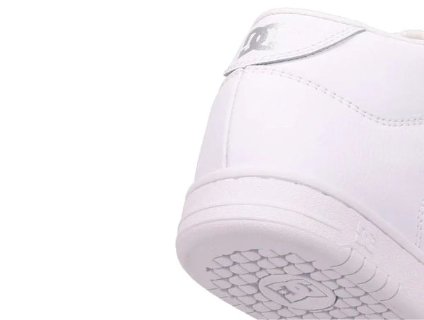 Zapatilla Dc Manteca 4 Mid Mujer Blanco