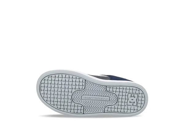 Zapatilla Dc Manteca 4 V Junior Gris Azul