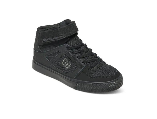 Zapatilla Dc Pure High-Top Junior Mono Negro