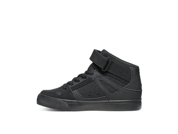 Zapatilla Dc Pure High-Top Junior Mono Negro