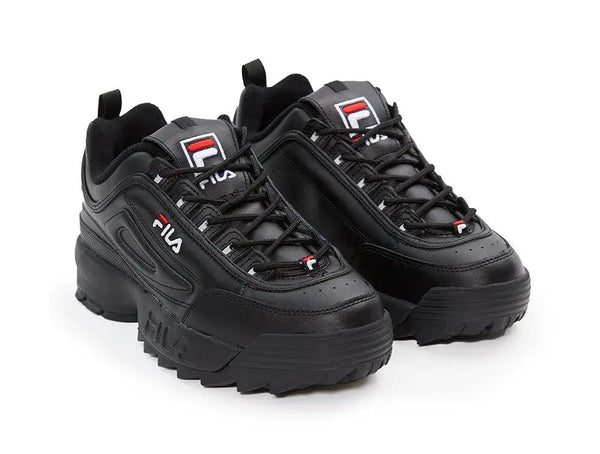 Zapatilla Disruptor II Mujer Mono Negro