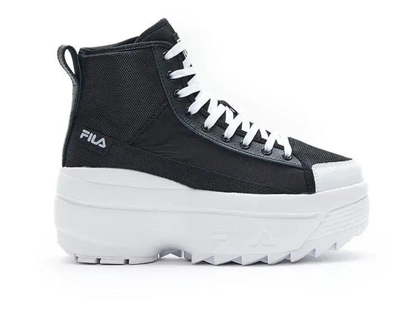 Zapatilla Fila Zora Trail Hi Mujer Negro