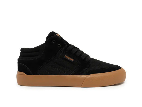Zapatilla Gangsta Wallride Mid Unisex Negro