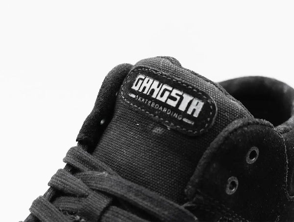 Zapatilla Gangsta Wallride Mid Unisex Negro