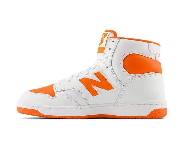 Zapatilla New Balance 480 Hombre Blanco Naranjo