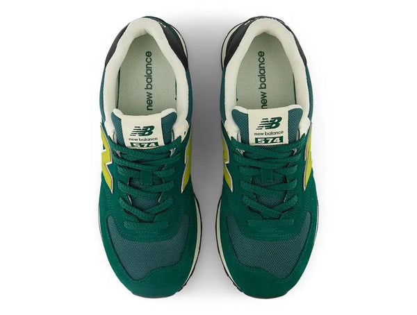 Zapatilla New Balance 574 Hombre Verde - Amarillo - Negro