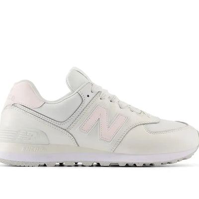 Zapatilla New Balance 574 Mujer Blanco - Rosado