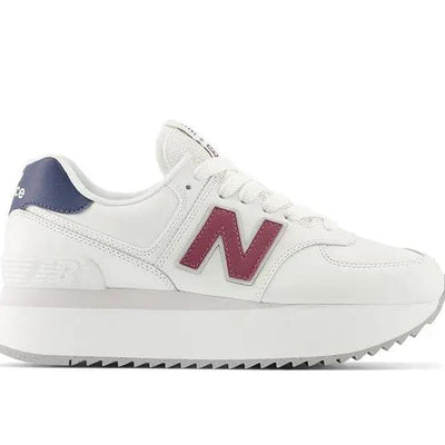 Zapatilla New Balance 574 Stacked Mujer Blanco