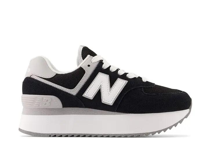 Zapatilla New Balance 574 Stacked Mujer Negro - Blockstore.cl